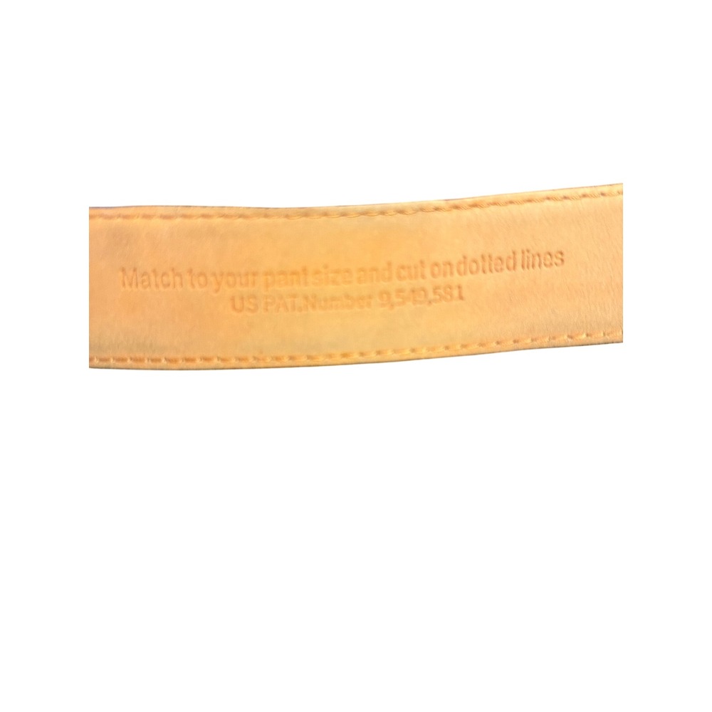 Nexbelt Leather Belt Black Crocodile Embossed Ratchet No Holes Adjustable Dress - Picture 5 of 7